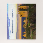 Sunset At Dunnottar Castle – スコティッシュクランキース ジグソーパズル (縦)