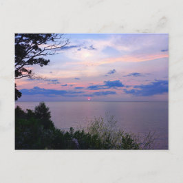 Sunset at Lake Ontario ポストカード
