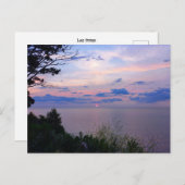 Sunset at Lake Ontario ポストカード (正面/裏面)