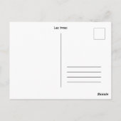 Sunset at Lake Ontario ポストカード (裏面)