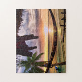 Sunset at Last Frontier Dive in Siquijor ジグソーパズル (縦)