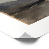 Sunset Bay Landscape Poster ポスター (角)