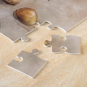 Sunset Beach Boardwalk Watercolor ジグソーパズル (側面)