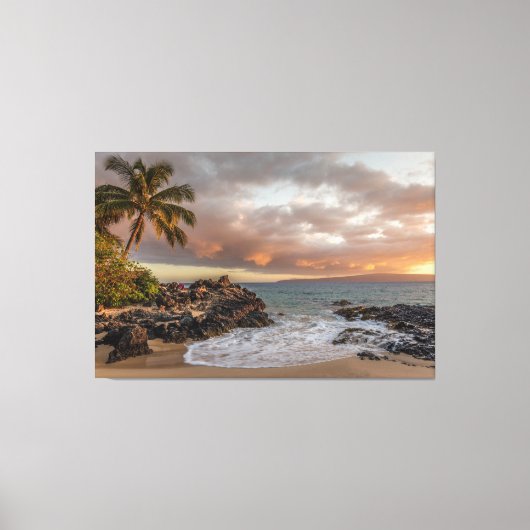 Sunset Beach Canvas Print 12 キャンバスプリント (正面)