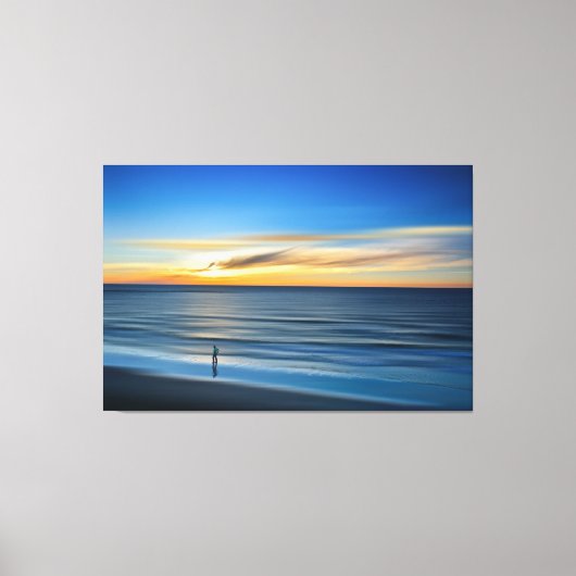 Sunset Beach Canvas Print Picture 14 キャンバスプリント (正面)