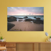 Sunset Beach Canvas Print Picture 21 キャンバスプリント (インサイチュ (リビング))