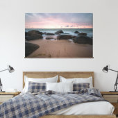 Sunset Beach Canvas Print Picture 21 キャンバスプリント (インサイチュ (寝室))
