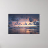Sunset Beach Canvas Print Picture 26 キャンバスプリント (正面)