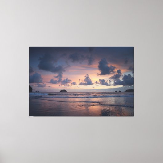 Sunset Beach Canvas Print Picture 26 キャンバスプリント (正面)
