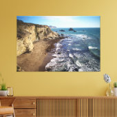 Sunset Beach Canvas Print Picture 28 キャンバスプリント (インサイチュ (リビング))