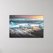Sunset Beach Canvas Print Picture 29 キャンバスプリント (正面)
