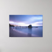 Sunset Beach Canvas Print Picture 30 キャンバスプリント (正面)