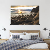 Sunset Beach Canvas Print Picture 35 キャンバスプリント (インサイチュ (寝室))