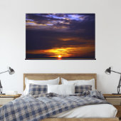 Sunset Beach Canvas Print Picture 41 キャンバスプリント (インサイチュ (寝室))