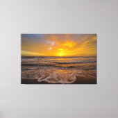 Sunset Beach Canvas Print Picture 46 キャンバスプリント (正面)