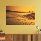 Sunset Beach Canvas Print Picture 6 キャンバスプリント (インサイチュ (リビング))