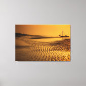 Sunset Beach Canvas Print Picture 6 キャンバスプリント (正面)