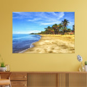 Sunset Beach Canvas Print Picture 7 キャンバスプリント (インサイチュ (リビング))
