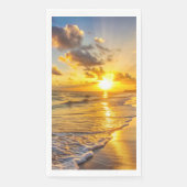 Sunset Beach Guest Towel Paper Napkins 1 (正面)