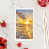 Sunset Beach Guest Towel Paper Napkins 1 (インサイチュ)