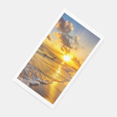 Sunset Beach Guest Towel Paper Napkins 1 (コーナー)