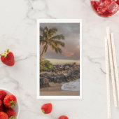 Sunset Beach Guest Towel Paper Napkins 12 (インサイチュ)