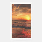 Sunset Beach Guest Towel Paper Napkins 17 (正面)