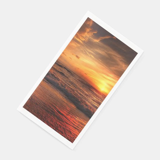Sunset Beach Guest Towel Paper Napkins 17 (コーナー)