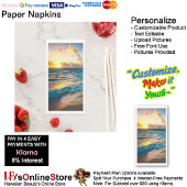 Sunset Beach Guest Towel Paper Napkins 19