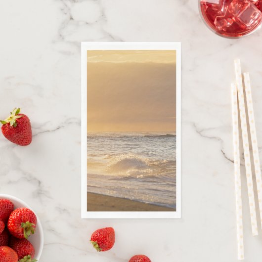 Sunset Beach Guest Towel Paper Napkins 24 (インサイチュ)
