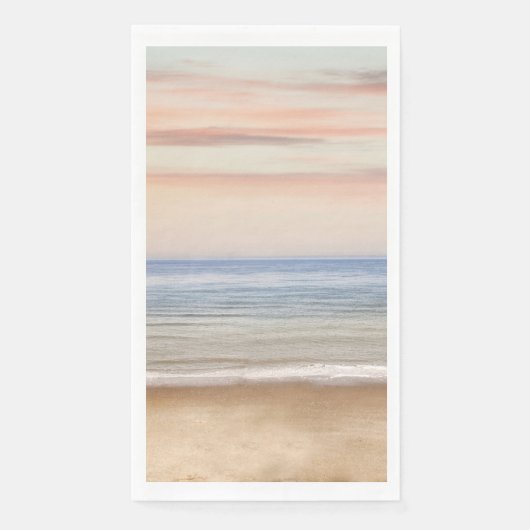 Sunset Beach Guest Towel Paper Napkins 25 (正面)
