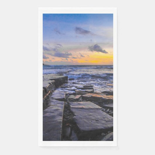 Sunset Beach Guest Towel Paper Napkins 31 (正面)