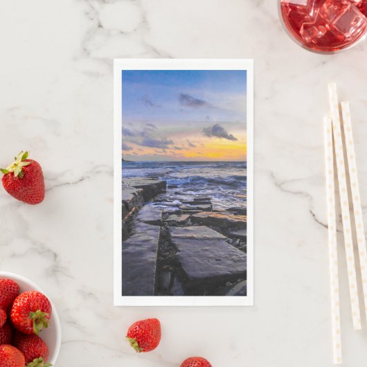 Sunset Beach Guest Towel Paper Napkins 31 (インサイチュ)