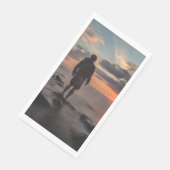 Sunset Beach Guest Towel Paper Napkins 32 (コーナー)