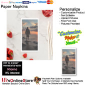 Sunset Beach Guest Towel Paper Napkins 32