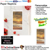 Sunset Beach Guest Towel Paper Napkins 43