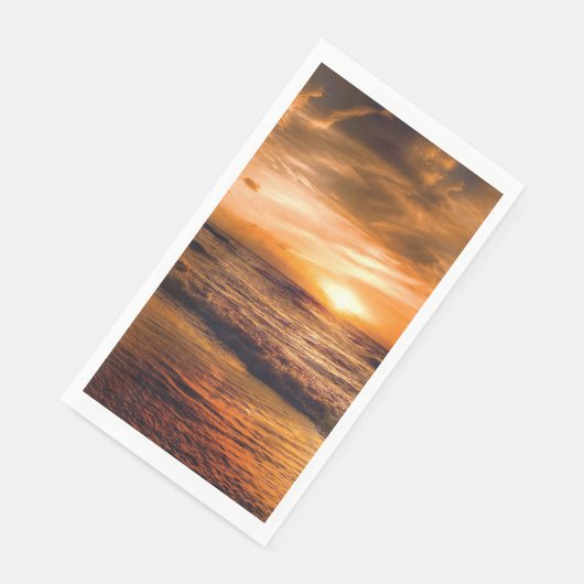 Sunset Beach Guest Towel Paper Napkins 45 (コーナー)