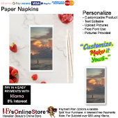 Sunset Beach Guest Towel Paper Napkins 47