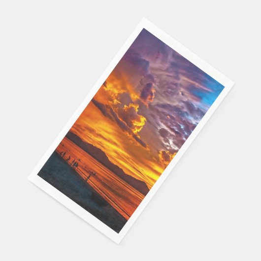 Sunset Beach Guest Towel Paper Napkins 52 (コーナー)