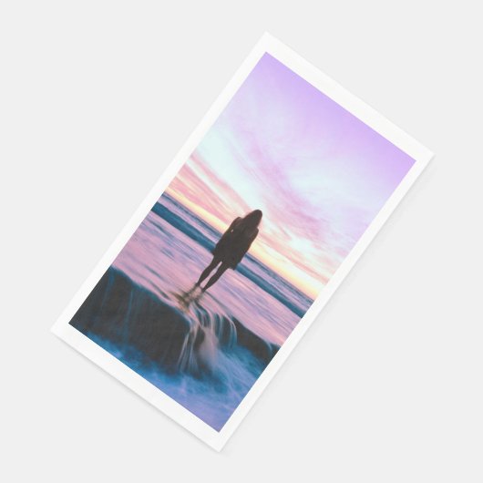 Sunset Beach Guest Towel Paper Napkins 8 (コーナー)