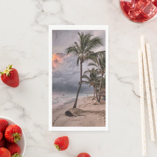 Sunset Beach Guest Towel Paper Napkins 9 (インサイチュ)