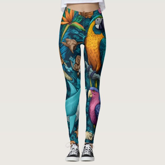 Sunset Beach Leggings Gift レギンス (正面)