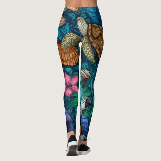Sunset Beach Leggings Gift レギンス (裏面)
