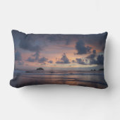 Sunset Beach Polyester Lumbar Pillow 26 ランバークッション (正面)