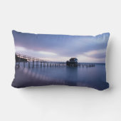 Sunset Beach Polyester Lumbar Pillow 30 ランバークッション (裏面)