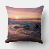 Sunset Beach Polyester Lumbar Pillow 37 クッション (正面)
