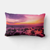 Sunset Beach Polyester Lumbar Pillow 42 ランバークッション (裏面)