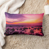 Sunset Beach Polyester Lumbar Pillow 42 ランバークッション (ブランケット)