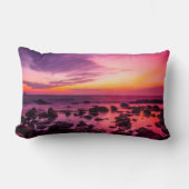 Sunset Beach Polyester Lumbar Pillow 42 ランバークッション (正面)