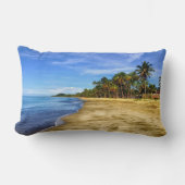 Sunset Beach Polyester Lumbar Pillow 7 ランバークッション (正面)